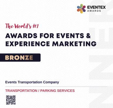 Eventex Awards Bronze certificate