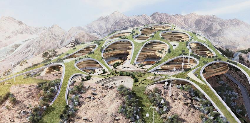 Trojena development at NEOM
